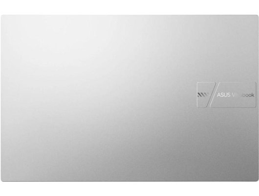Ноутбук ASUS VivoBook X1504VA-BQ4060/90NB13Y2-M03600/Core i3-100U/16Gb/512Gb/15.6 FHD IPS/DOS серебристый
